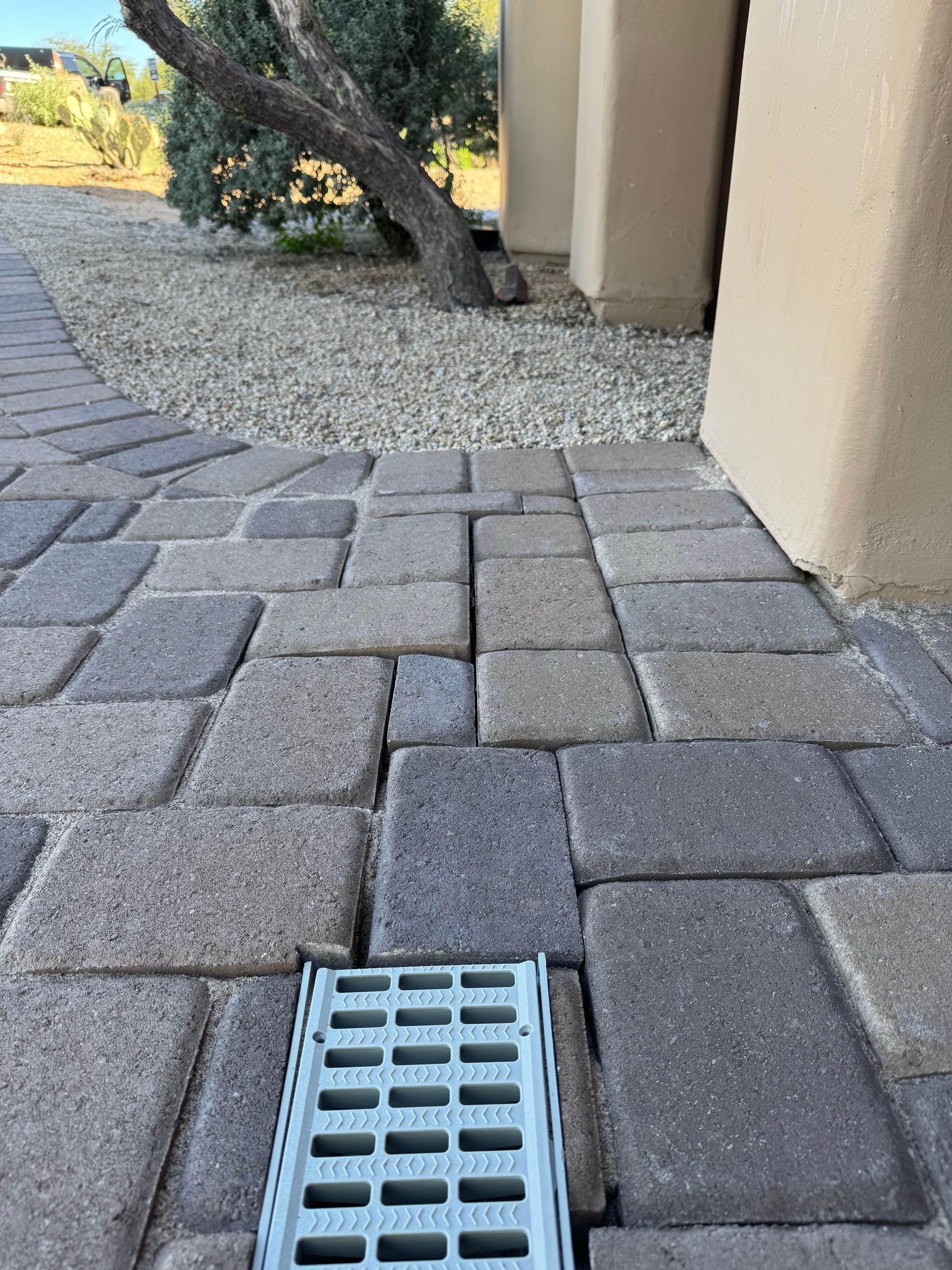 Pavers Laid on an Improper Base in Scottsdale